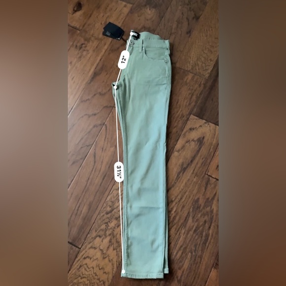 PAIGE Men's Size 28 Quiet Sea Green Transcend Lennox Slim Leg Jean - Picture 10 of 10